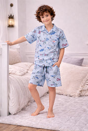 Ranger Kids Shorts Set (Blue)