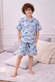 Ranger Kids Shorts Set (Blue)