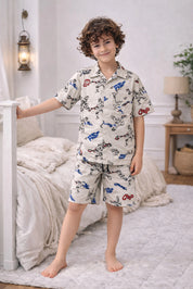 Ranger Kids Shorts Set (Cream)