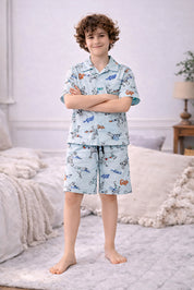 Ranger Kids Shorts Set (Mint)