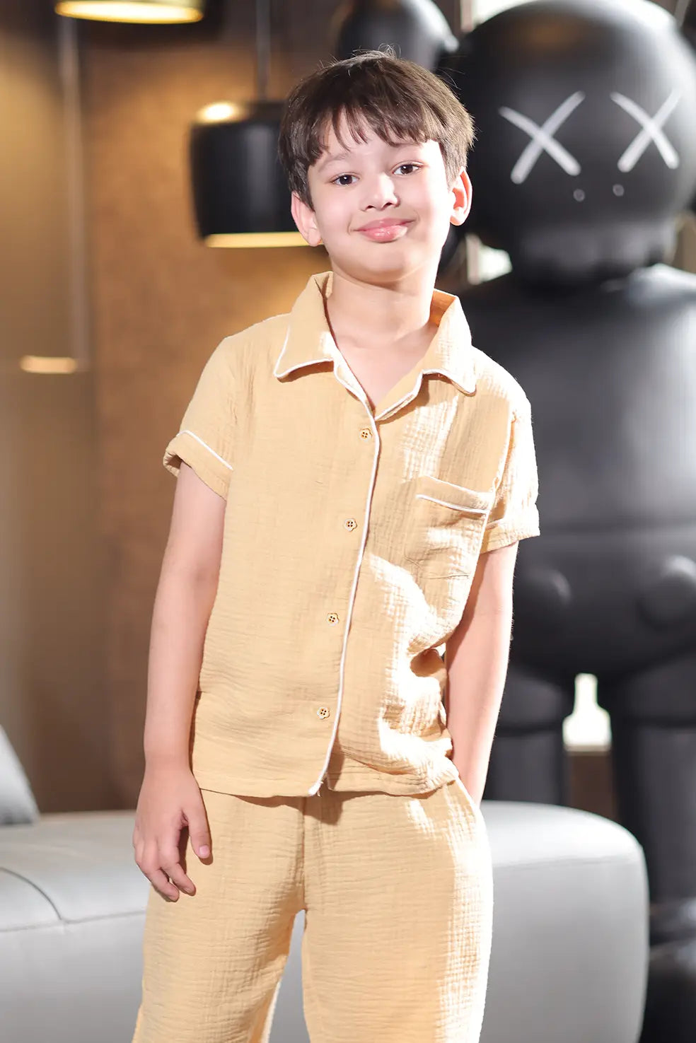 Sand_Crinkled_Muslin_Kids_Pyjama_Set_2.webp