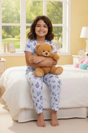 Summer Vibe Kids Unisex Nightwear Blue