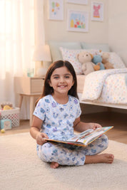 Summer Vibe Kids Unisex Nightwear Blue