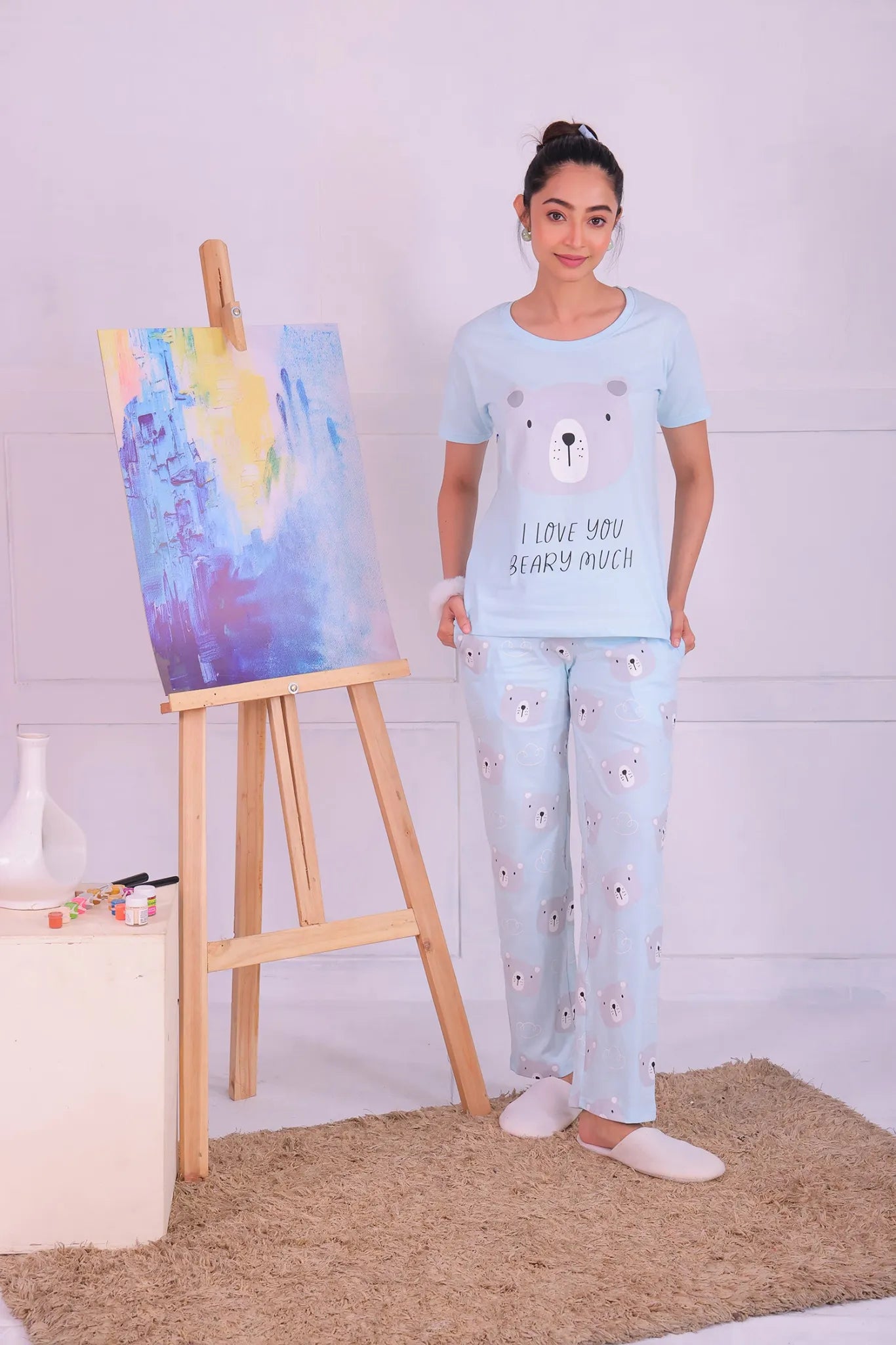 Teddy T-shirt Pyjama Set - NapStory