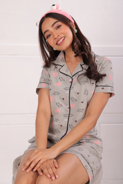 Dandelion Print Shorts Set - NapStory