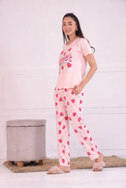 Heart Pop T-shirt Pyjama Set - NapStory