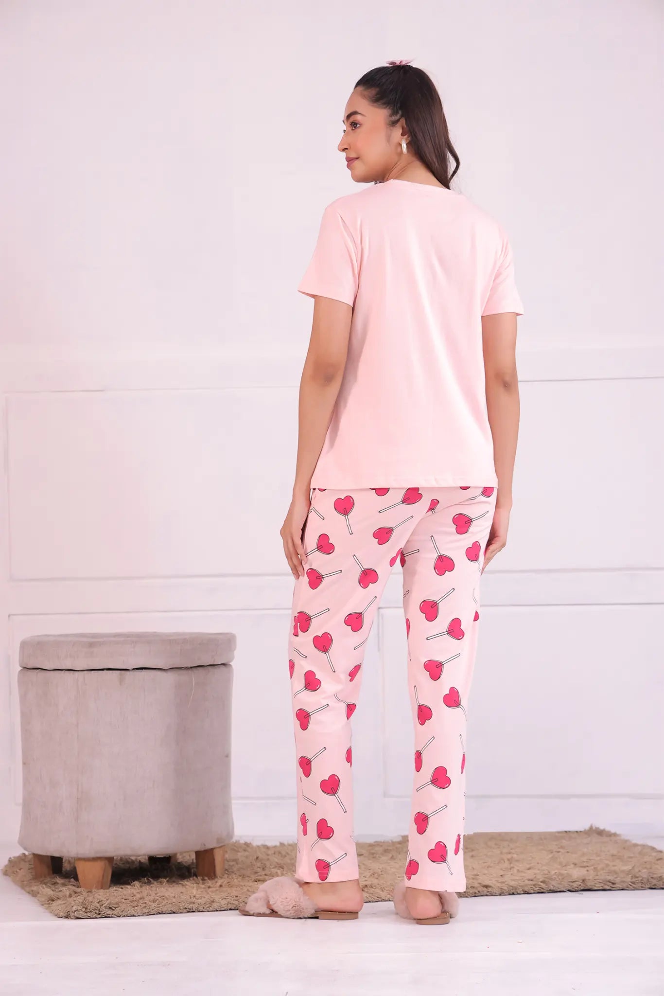Heart Pop T-shirt Pyjama Set - NapStory