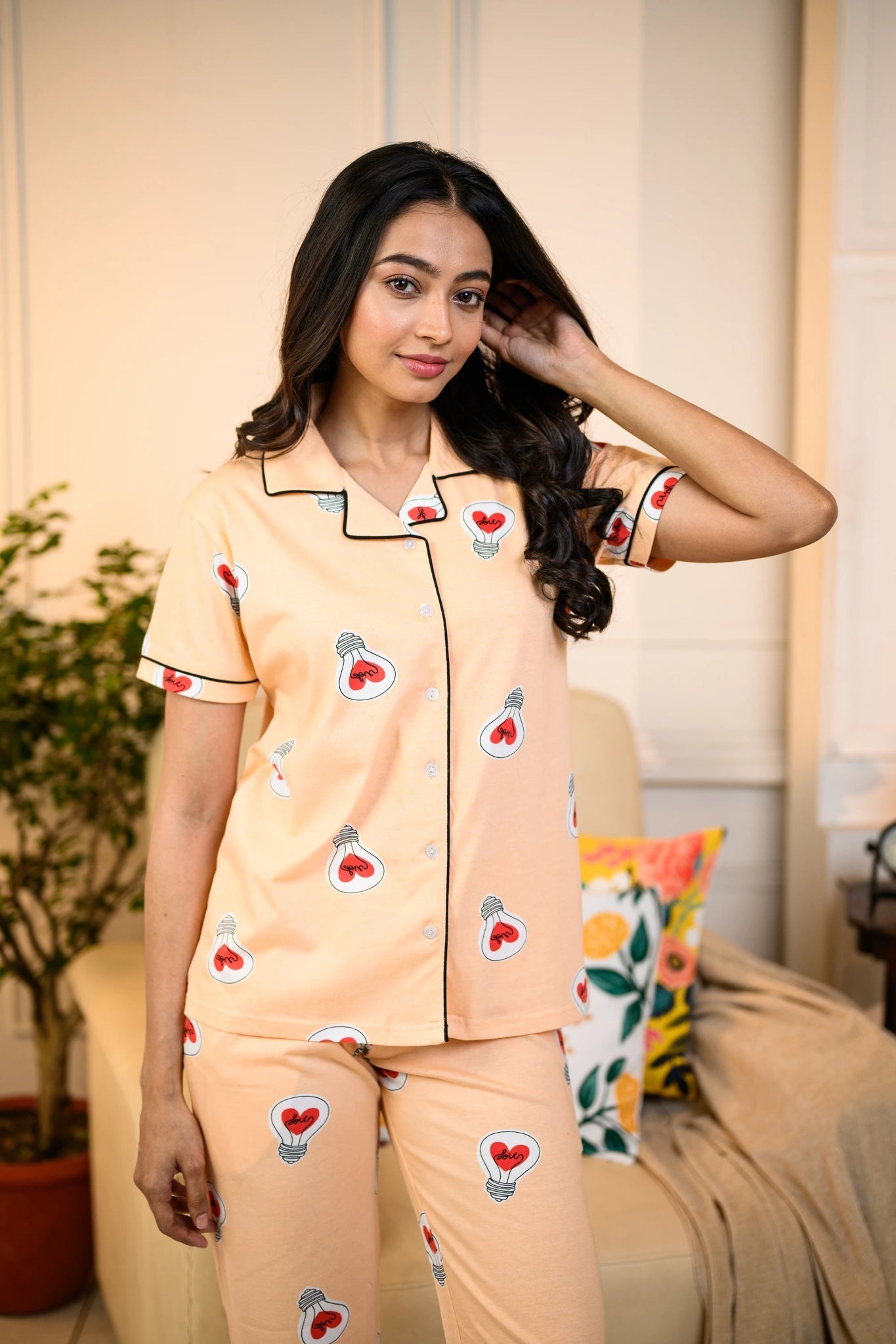 Love Bulb Pyjama Set - NapStory