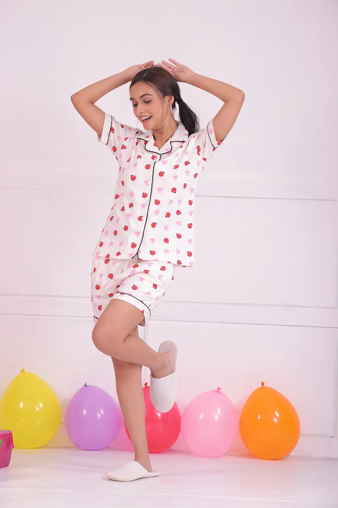 Lovebug Shorts Set - NapStory
