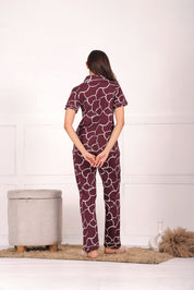 Plum Pyjama Set - NapStory
