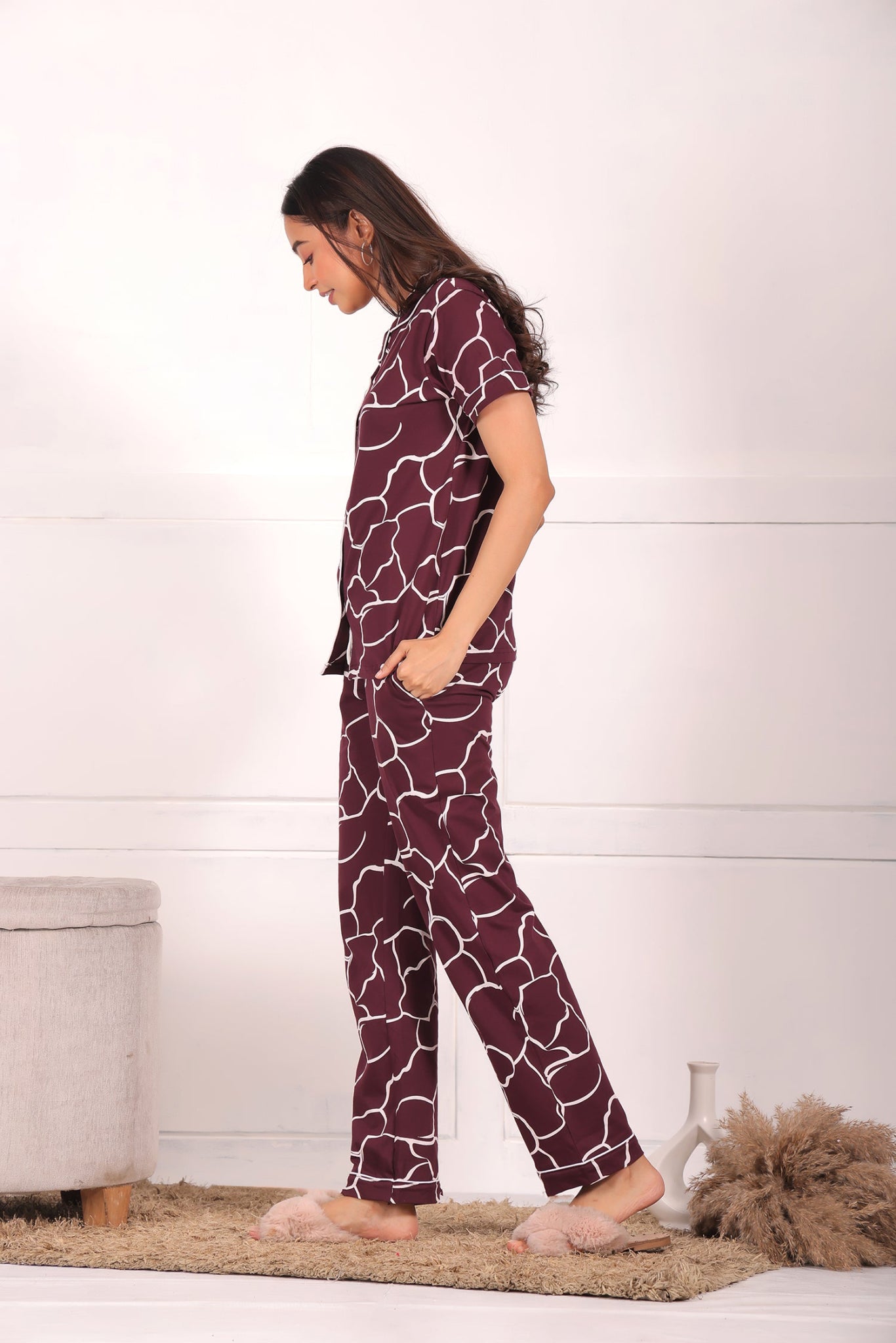 Plum Pyjama Set - NapStory