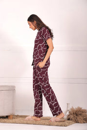 Plum Pyjama Set - NapStory