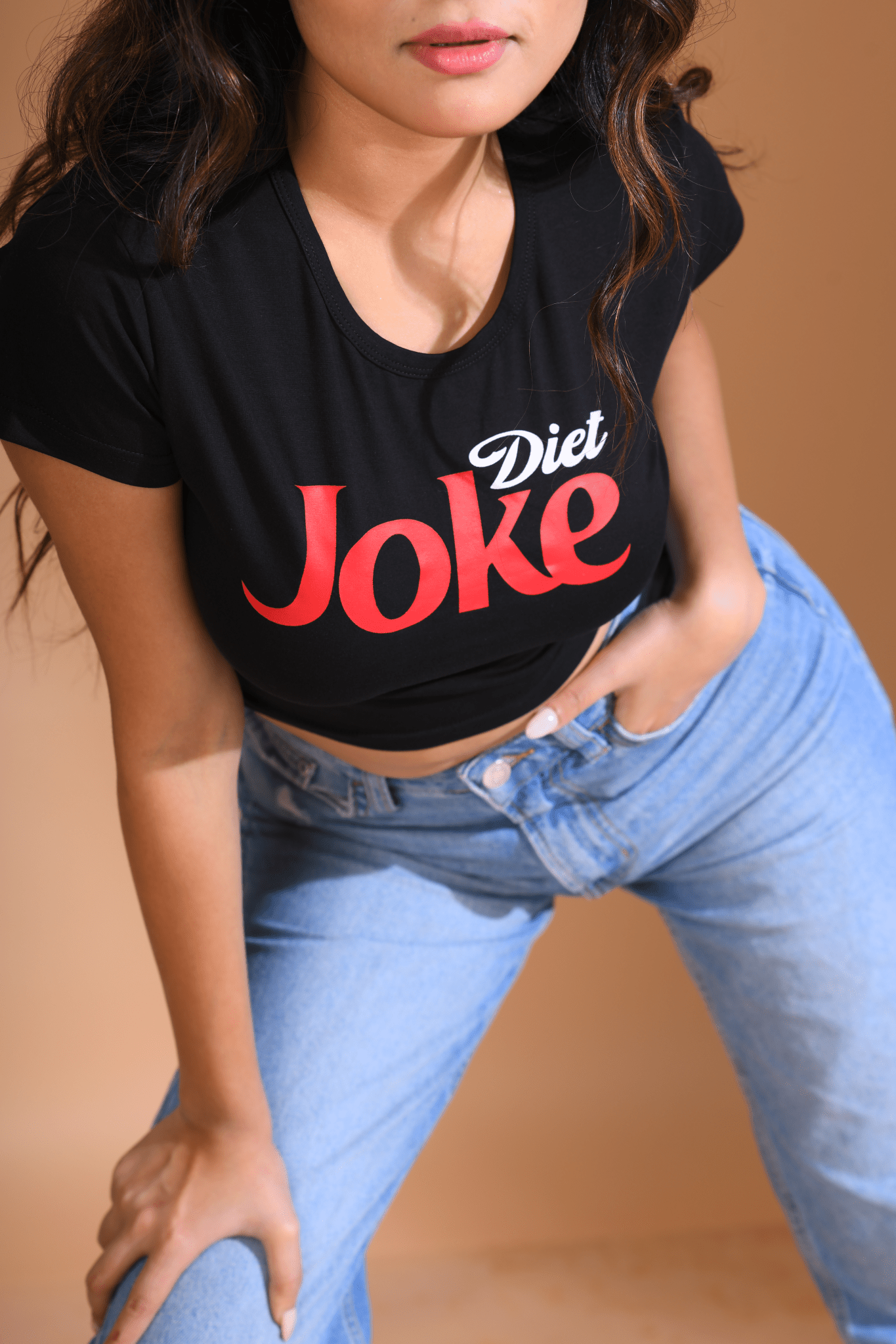 Diet Joke Baby Tee - NapStory