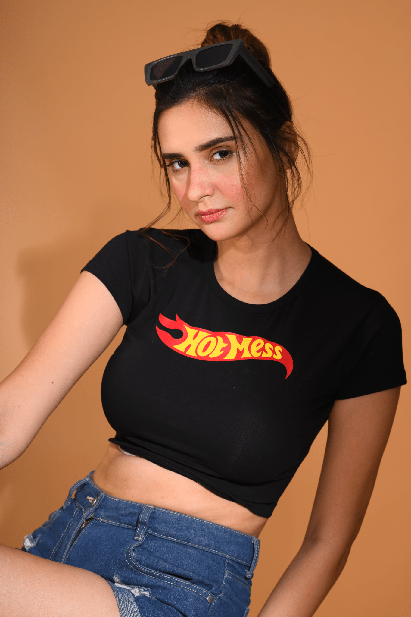 Hot Mess Baby Tee - NapStory